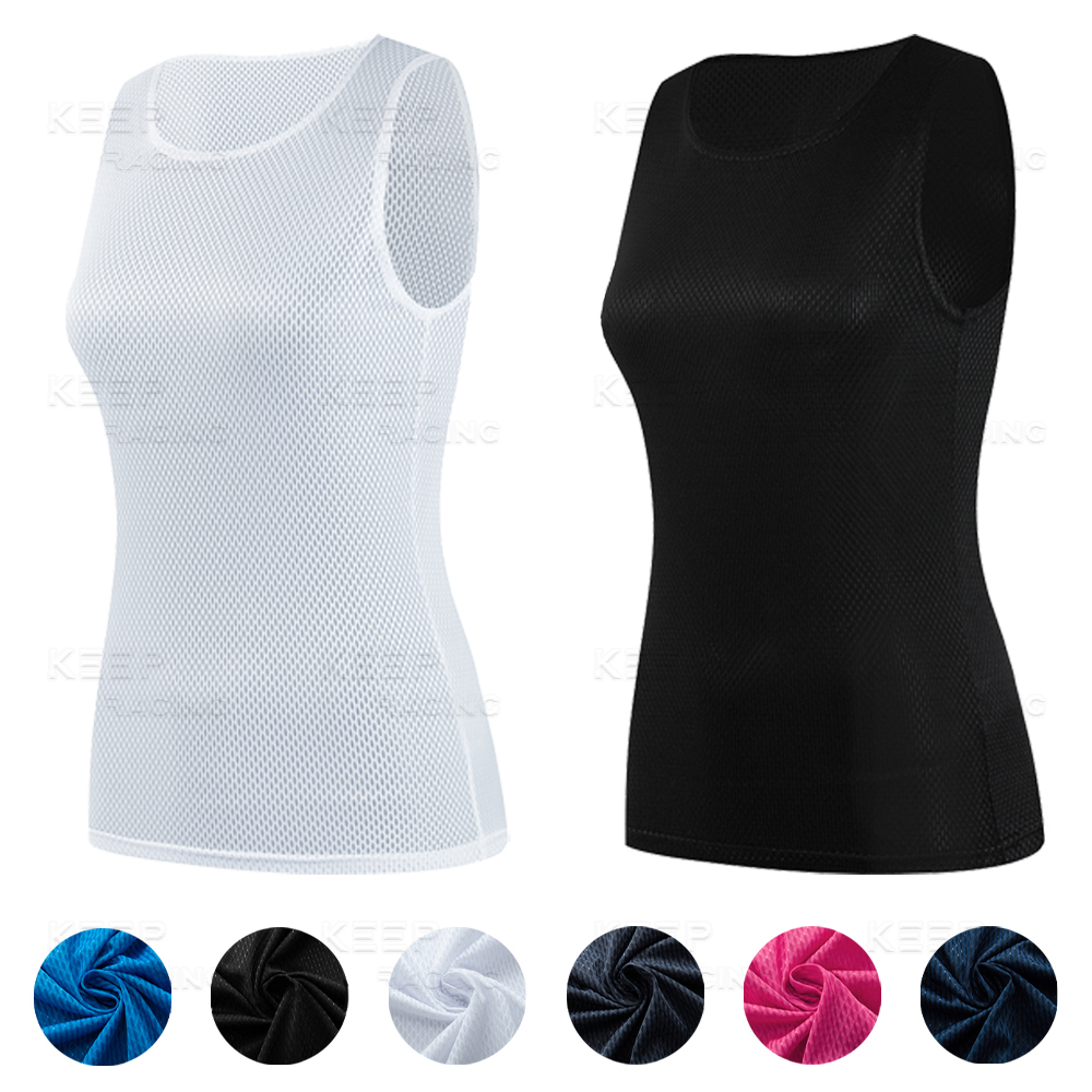 Mountain Biking Vest - Mulheres ciclismo camadas de base colorido