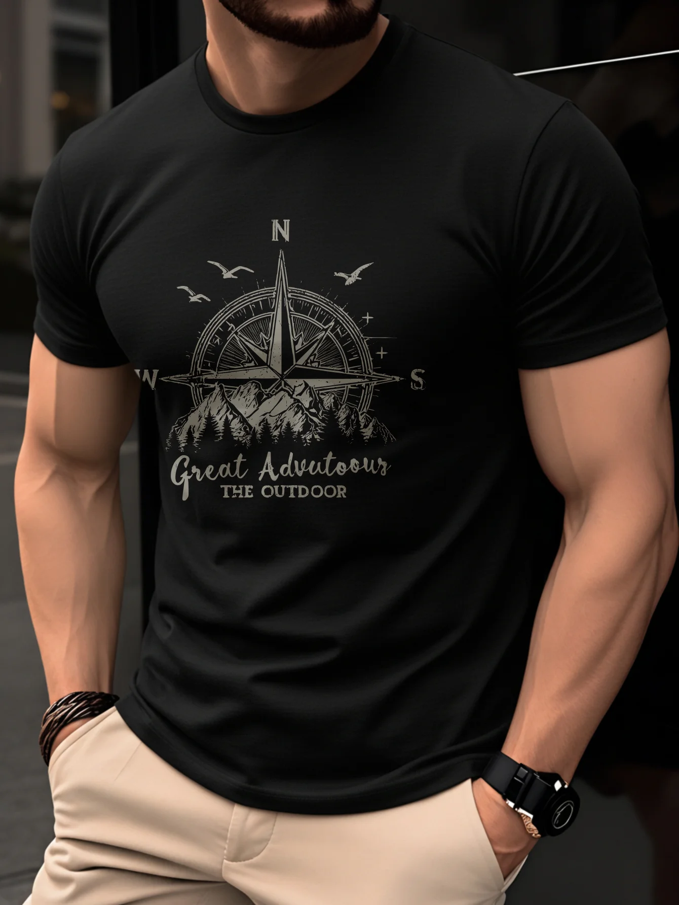 Mountain Biking Vest - Camiseta Masculina de Verão 100% Algodão