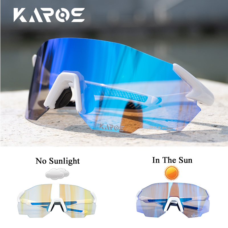 Mountain Biking Goggles - Karos óculos fotocromáticos para ciclismo, mtb,