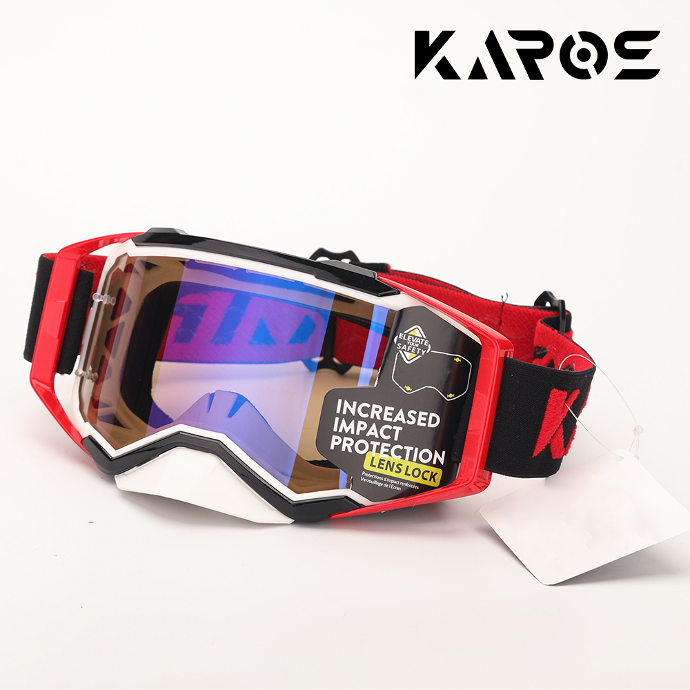 Óculos de Motocross Karos UV40 - Mountain Biking Goggles avaliação e preço