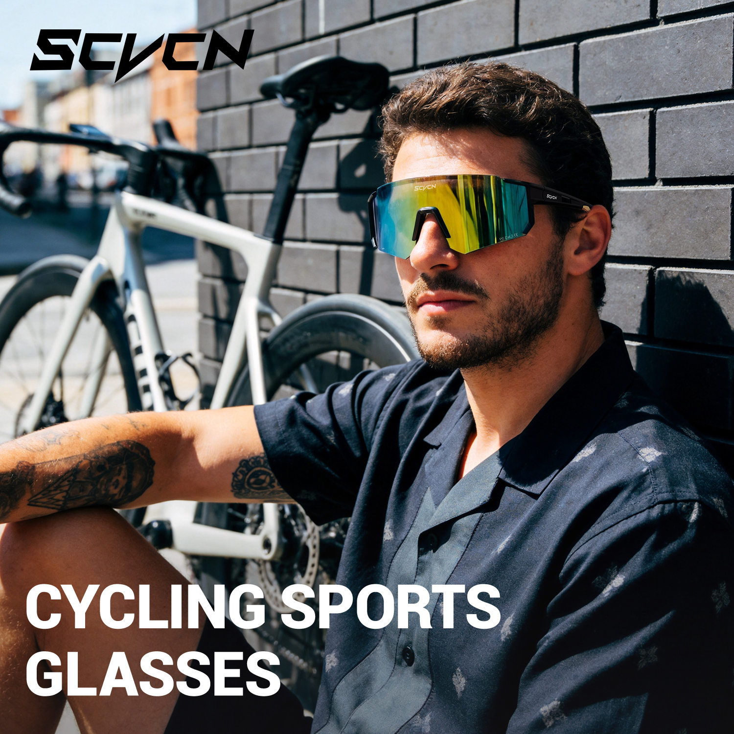 Óculos de Ciclismo SCVCN para  - Mountain Biking Goggles avaliação e preço