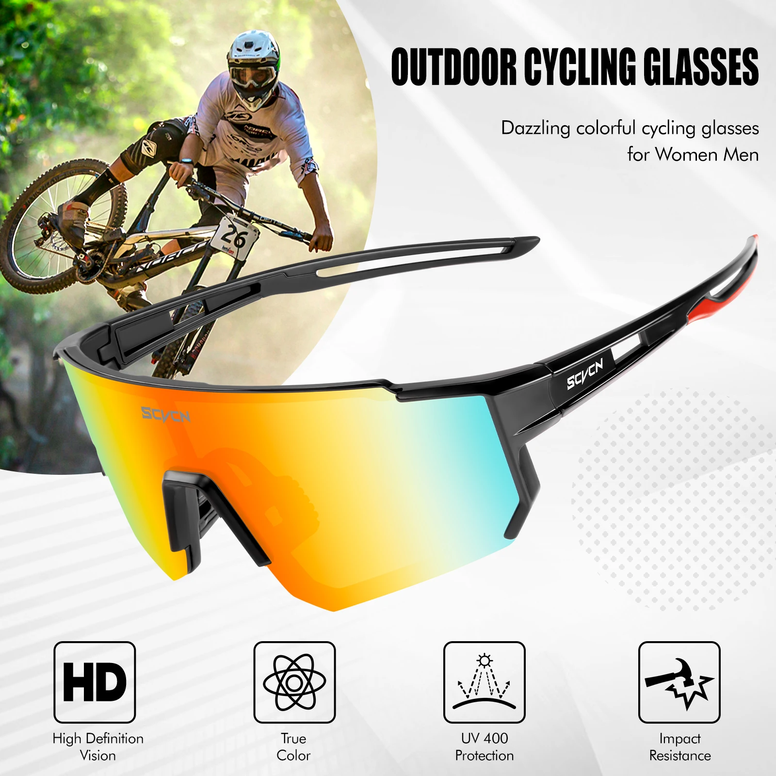 Óculos de Ciclismo Fotochromát - Mountain Biking Goggles avaliação e preço