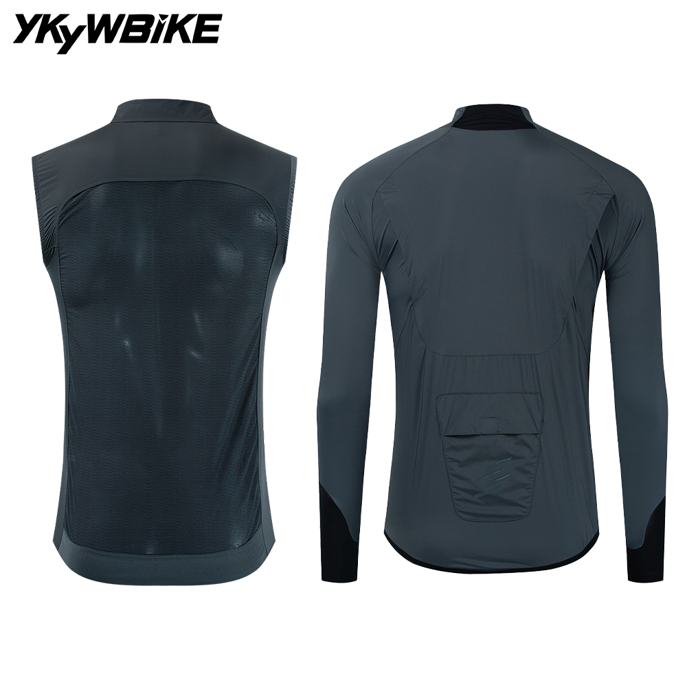 Ykywbike ciclismo windbreak co - Mountain Biking Vest avaliação e preço