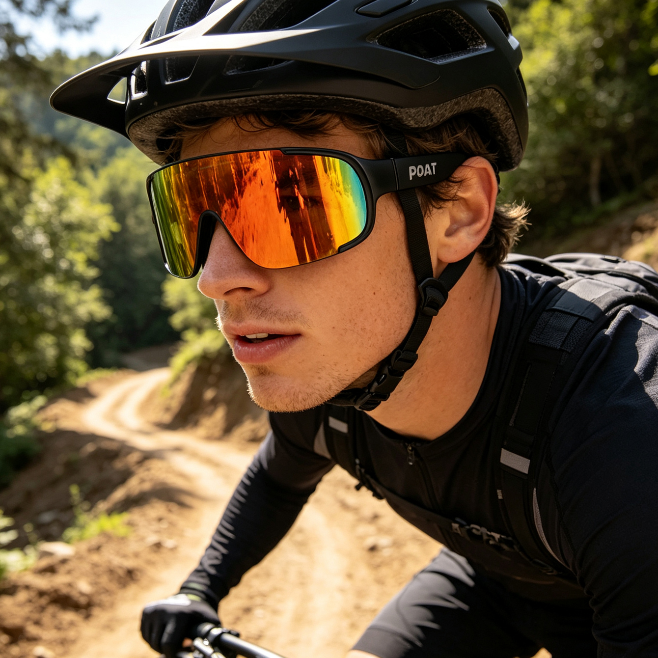 Óculos de Ciclismo POAT UV400  - Mountain Biking Goggles avaliação e preço
