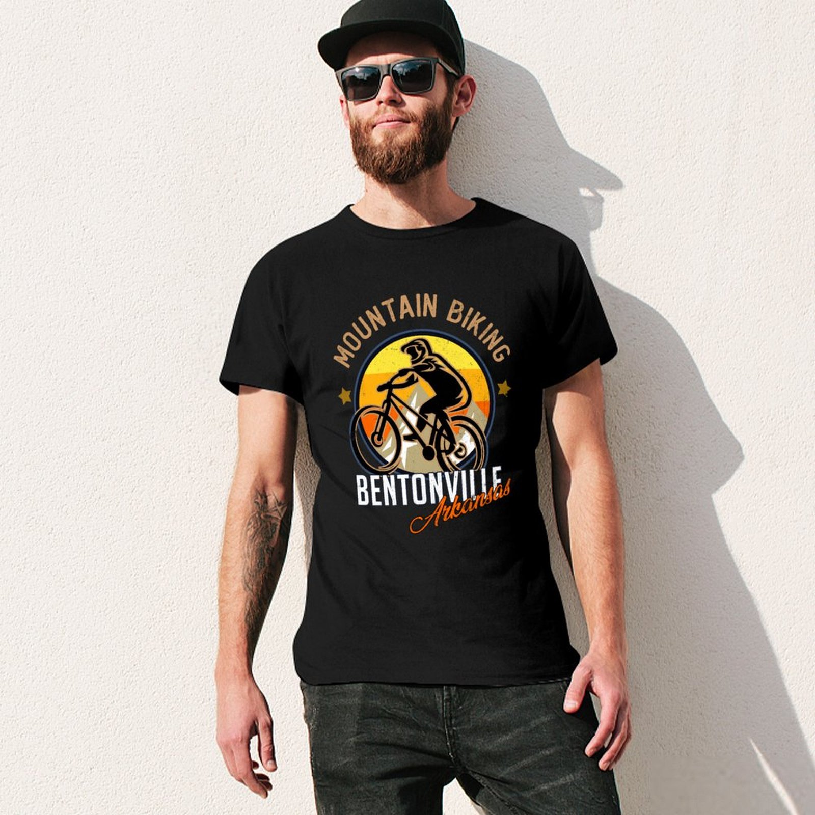 Camiseta de ciclismo de montan - Mountain Biking Arkansas avaliação e preço