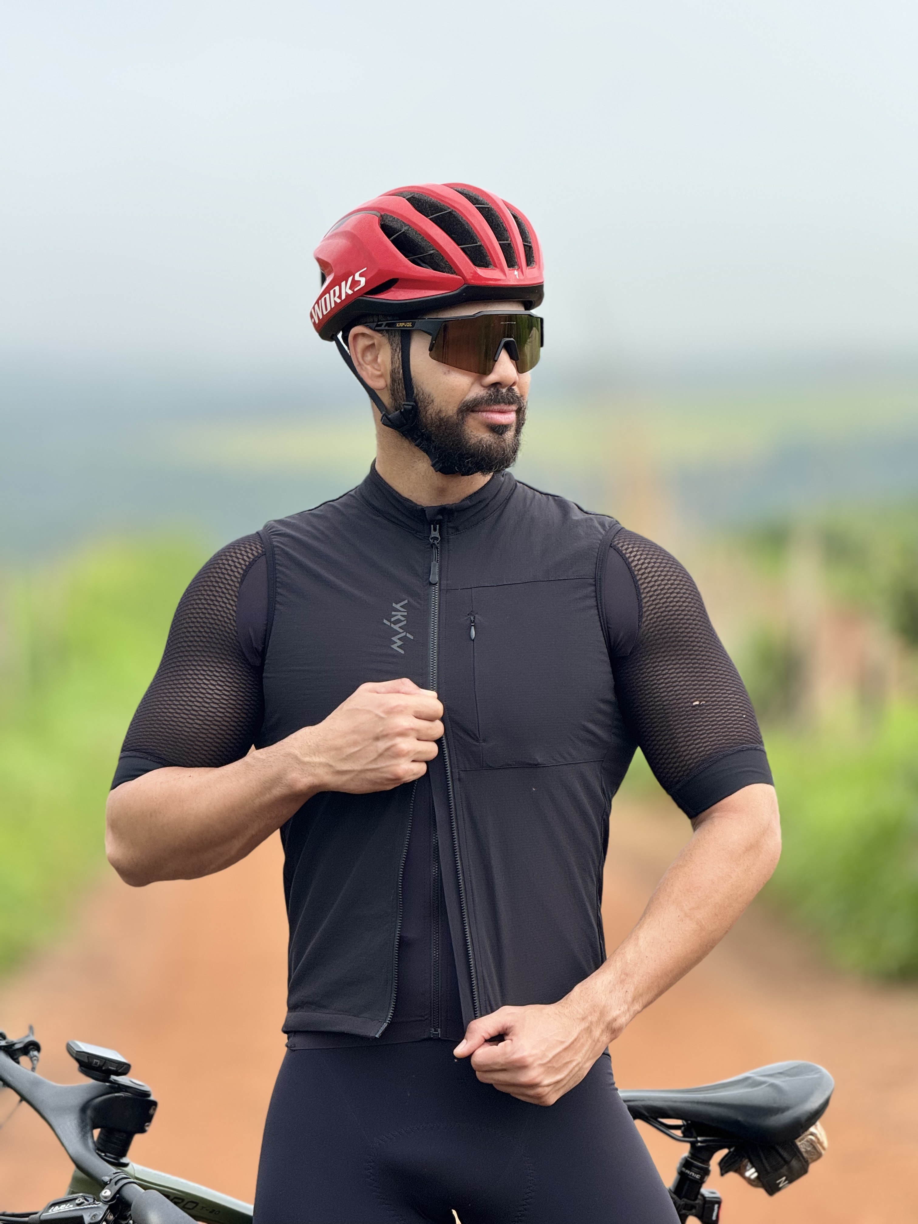 Ykyw colete térmico à prova d' - Mountain Biking Vest avaliação e preço