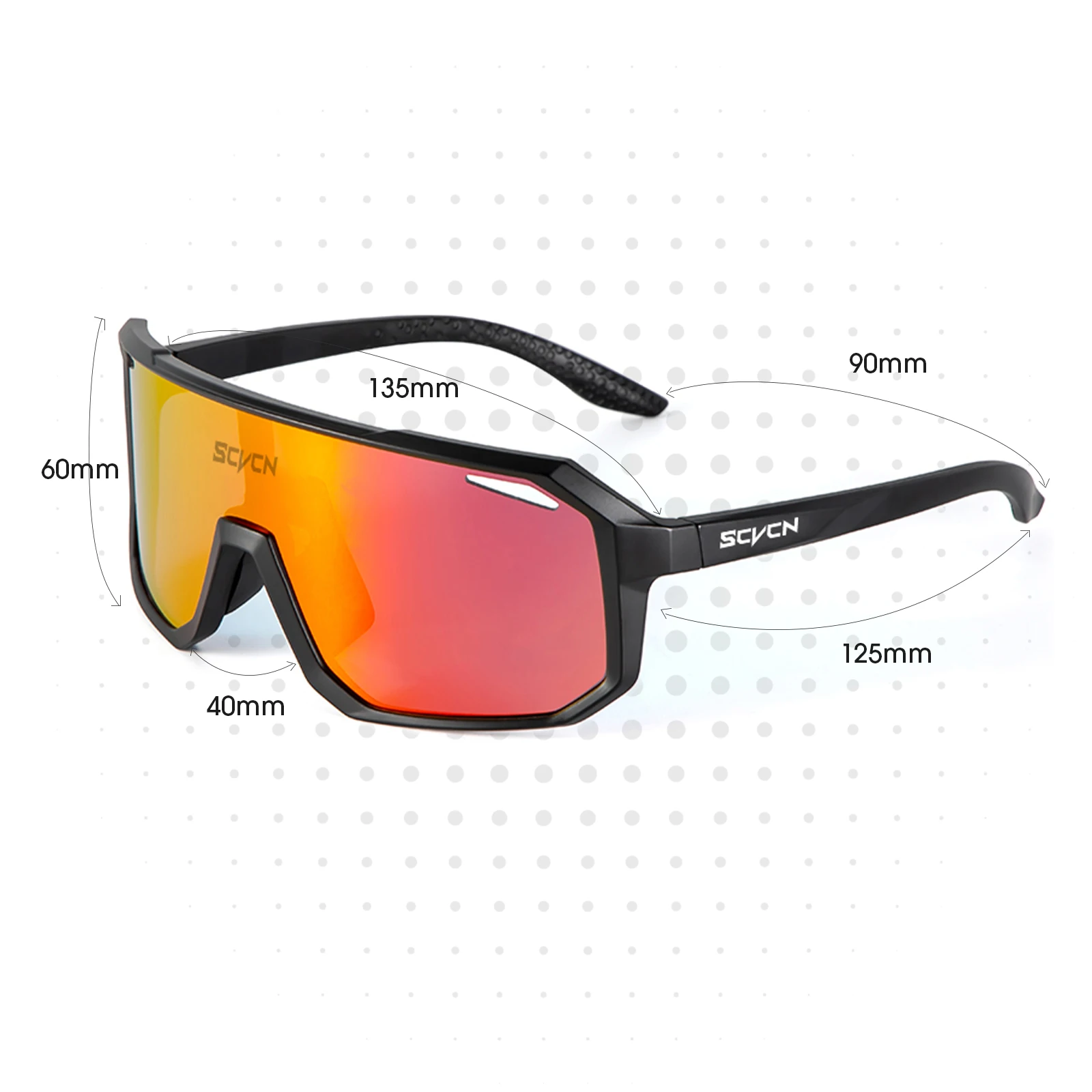 Scvcn novo ciclismo óculos de  - Mountain Biking Goggles avaliação e preço