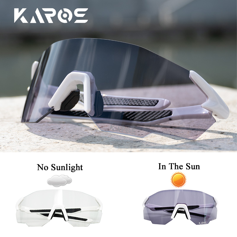 Karos óculos fotocromáticos pa - Mountain Biking Goggles avaliação e preço