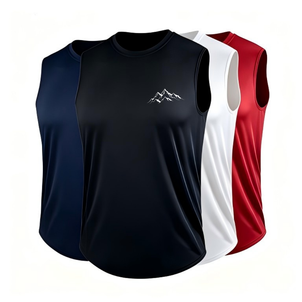 Camiseta masculina com estampa - Mountain Biking Vest avaliação e preço