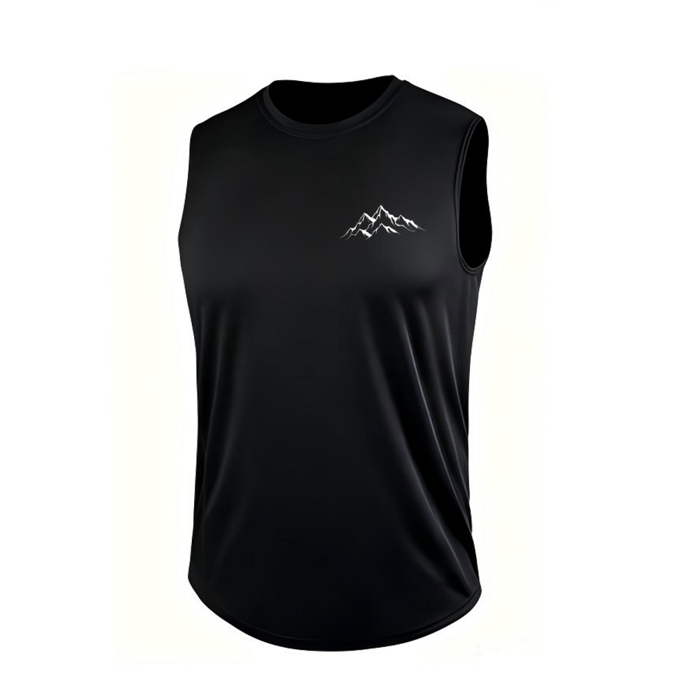 Camiseta masculina com estampa - Mountain Biking Vest avaliação e preço