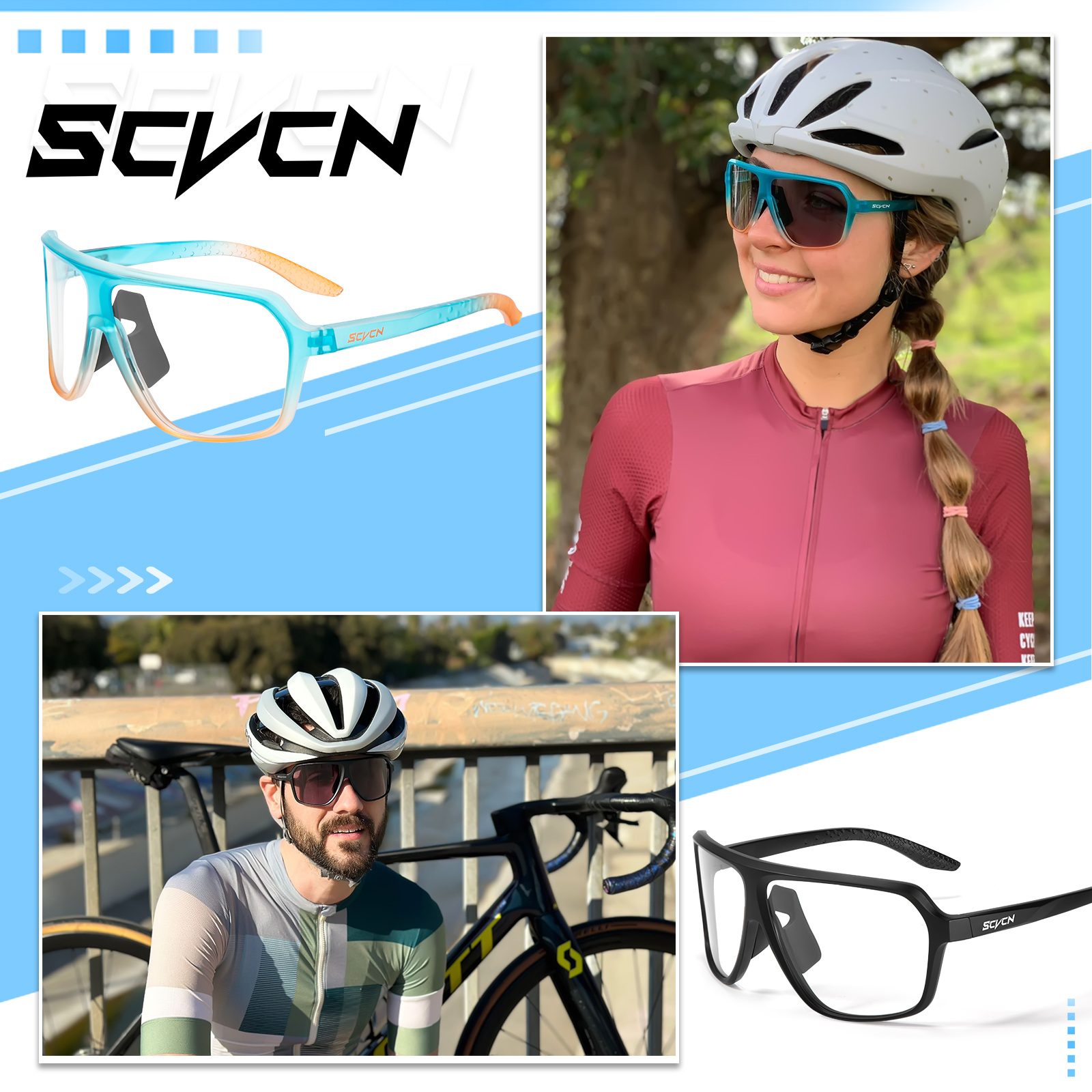 Óculos de Ciclismo SCVCN, Ócul - Mountain Biking Goggles avaliação e preço